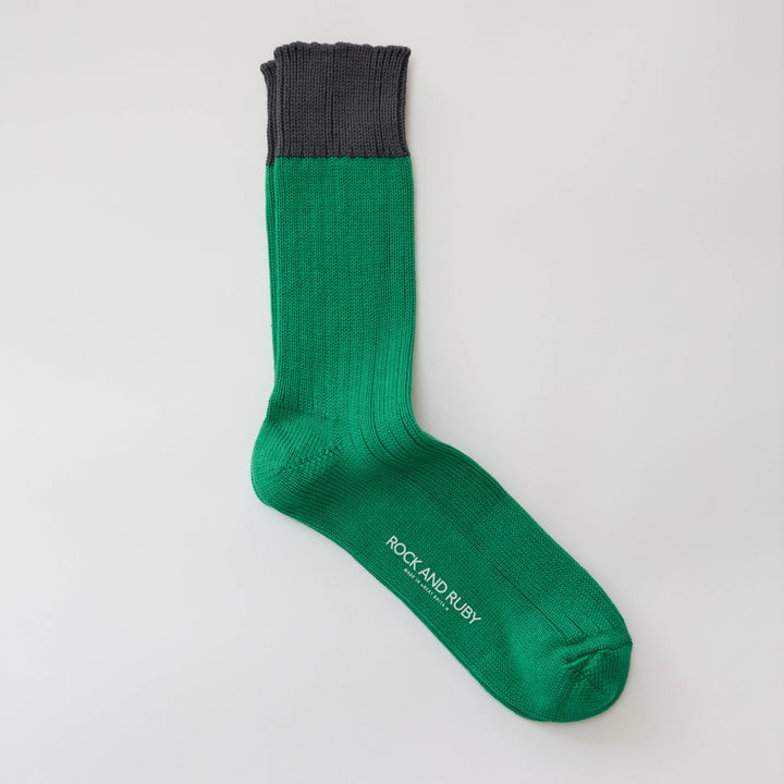 Forest Slate Woody Cotton Socks