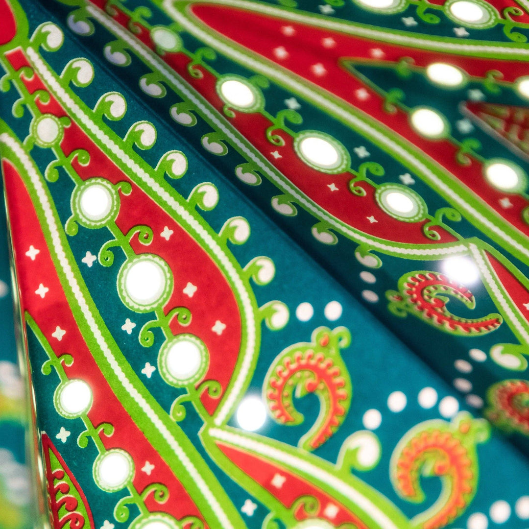 Paper Star Lantern - Green Fantasia Tropic