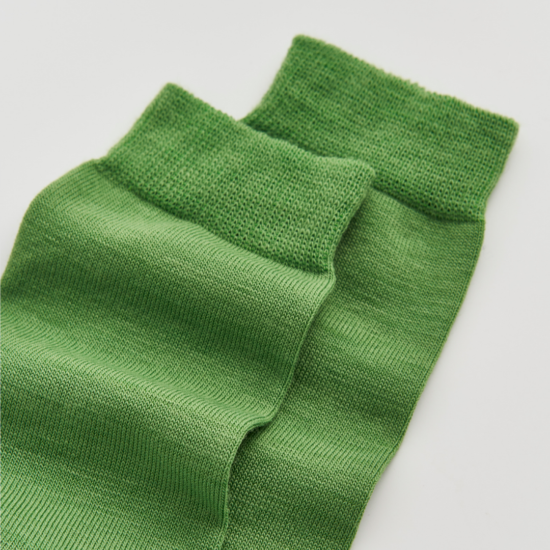 Pairs Grass Green Merino Socks