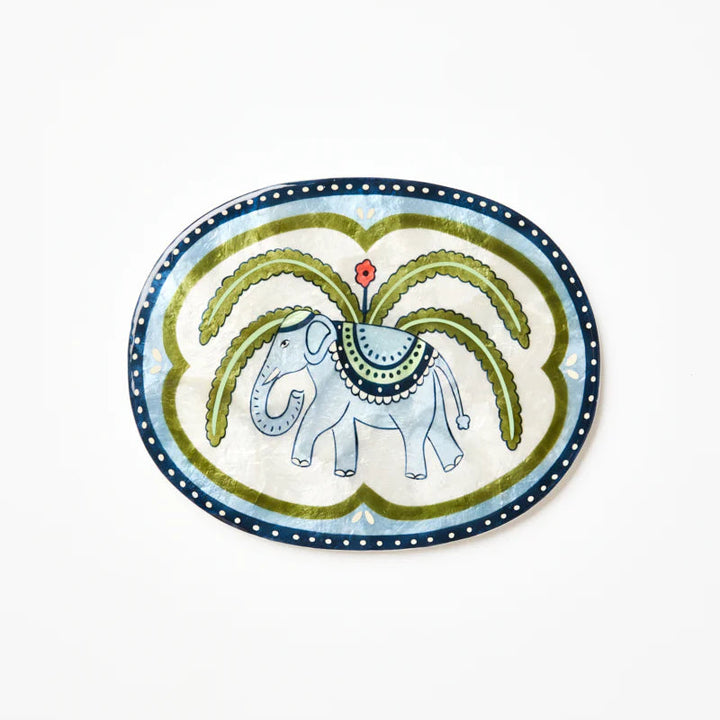 Samira Elephant - Shell Wall Tile