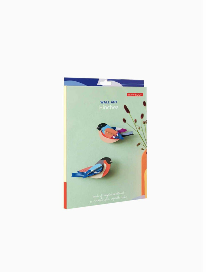 Finches Set 3D Model Kit