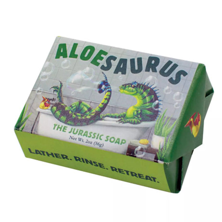 Aloe-Saurus Dinosaur Soap Bar