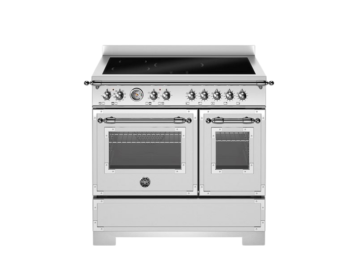 bertazzoni heritage full stainless steel range cooker
