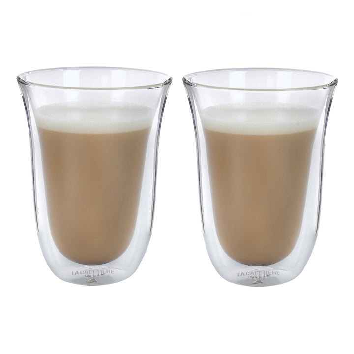 Double Walled Latte 2-Cup Set