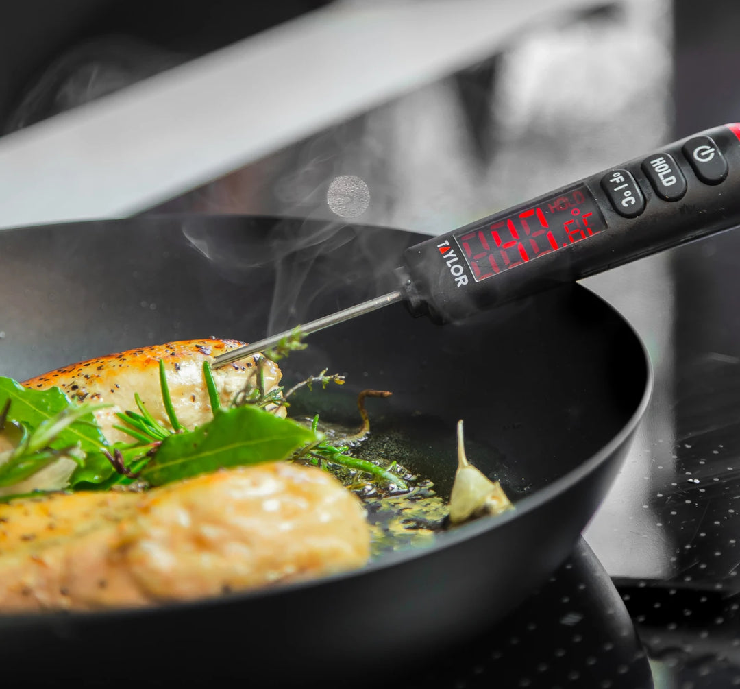 Digital Food Thermometer Probe with LED Display