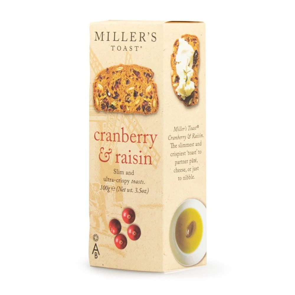 Miller's Toast Cranberry & Raisin