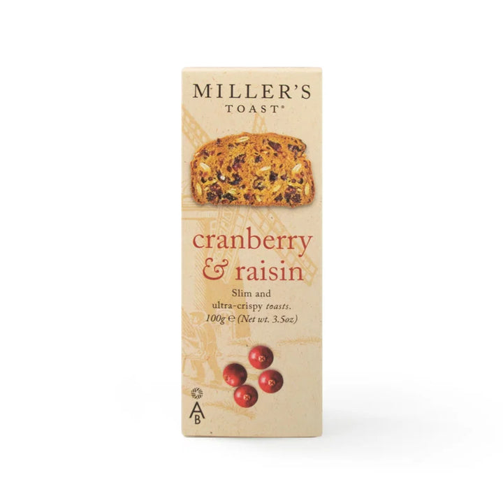 Miller's Toast Cranberry & Raisin