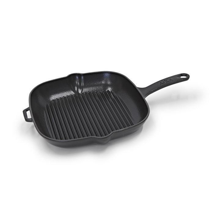 AGA Matt Cast Iron 26cm Square Grill Pan