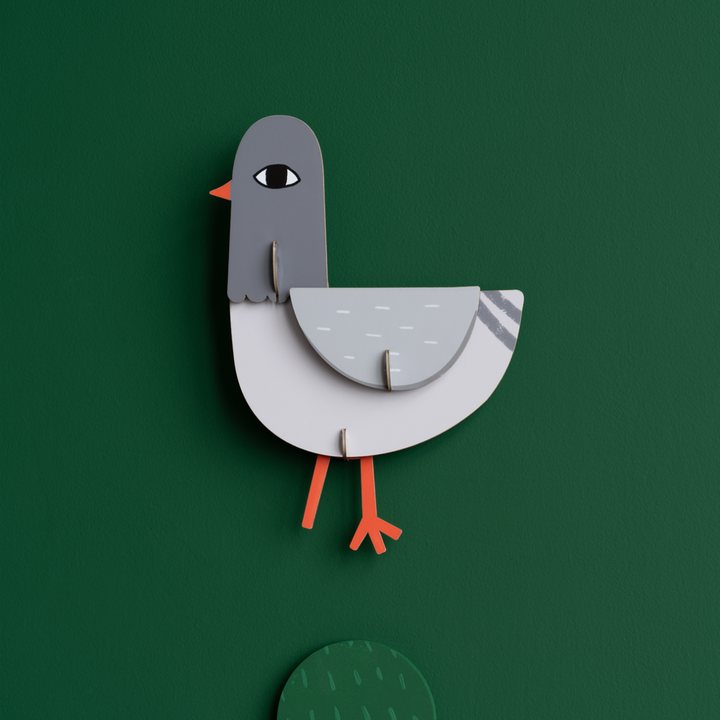 Donna Wilson Paddy Pigeon 3D Model Kit