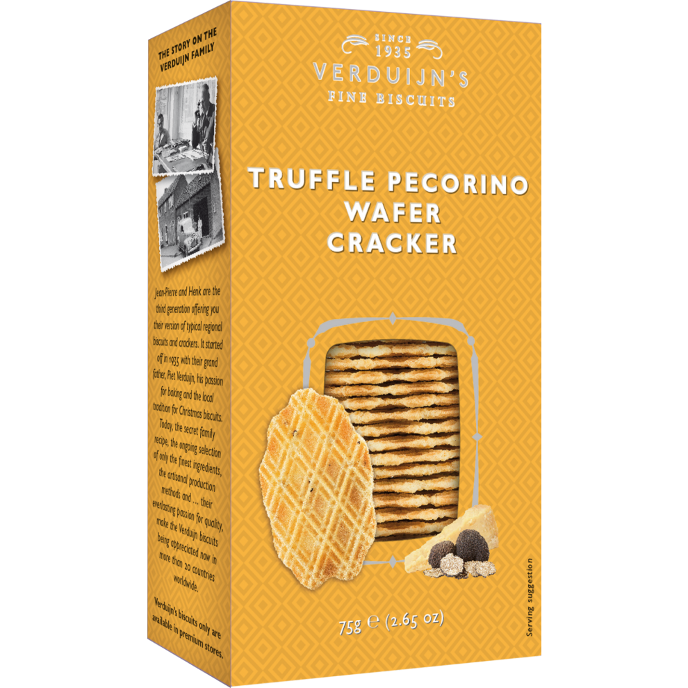 Verduijn's Pecorino & Truffle Wafers