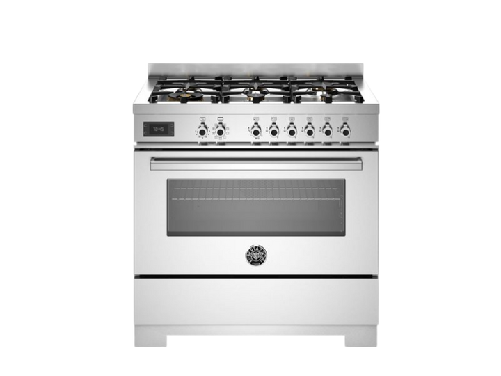 Bertazzoni Professional Series - 90 cm 6-Burner Electric Oven in stainless steel