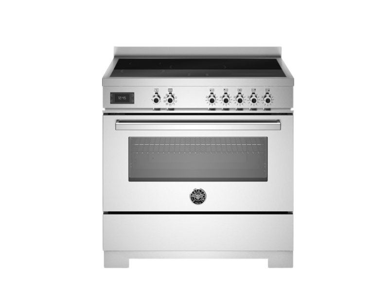 Bertazzoni Professional Series - 90 cm induction top, Electric Oven in stainless steel