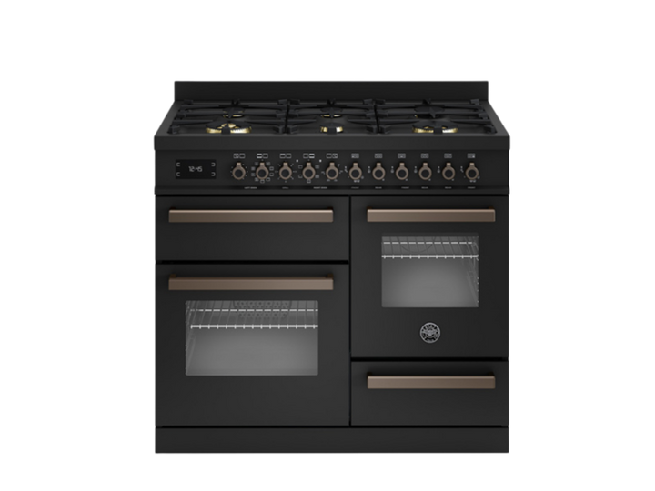 Bertazzoni Professional Series - 100 cm 6 burner electric triple oven Dual Fuel