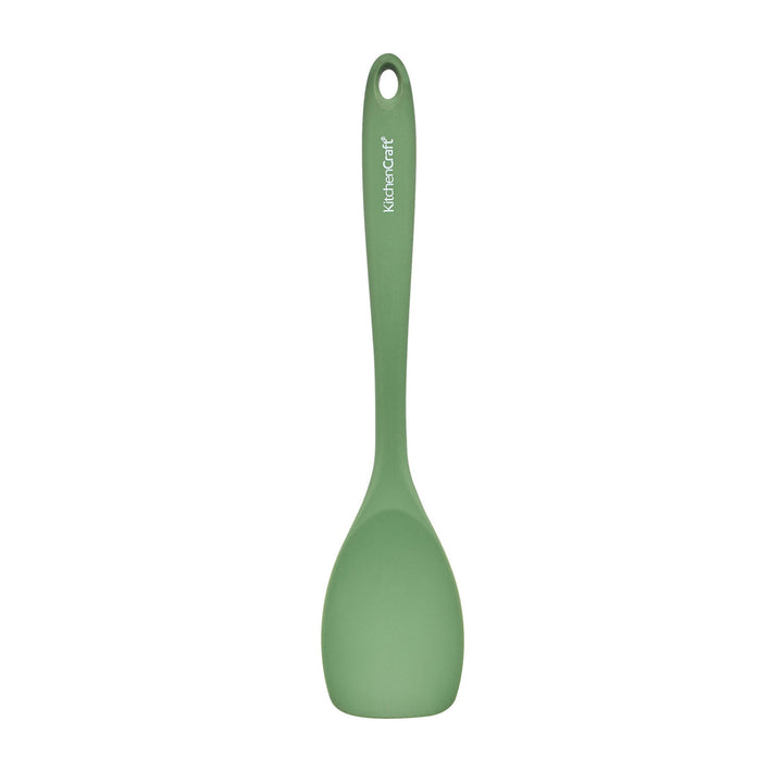 Silicone Spoon Spatula in Green