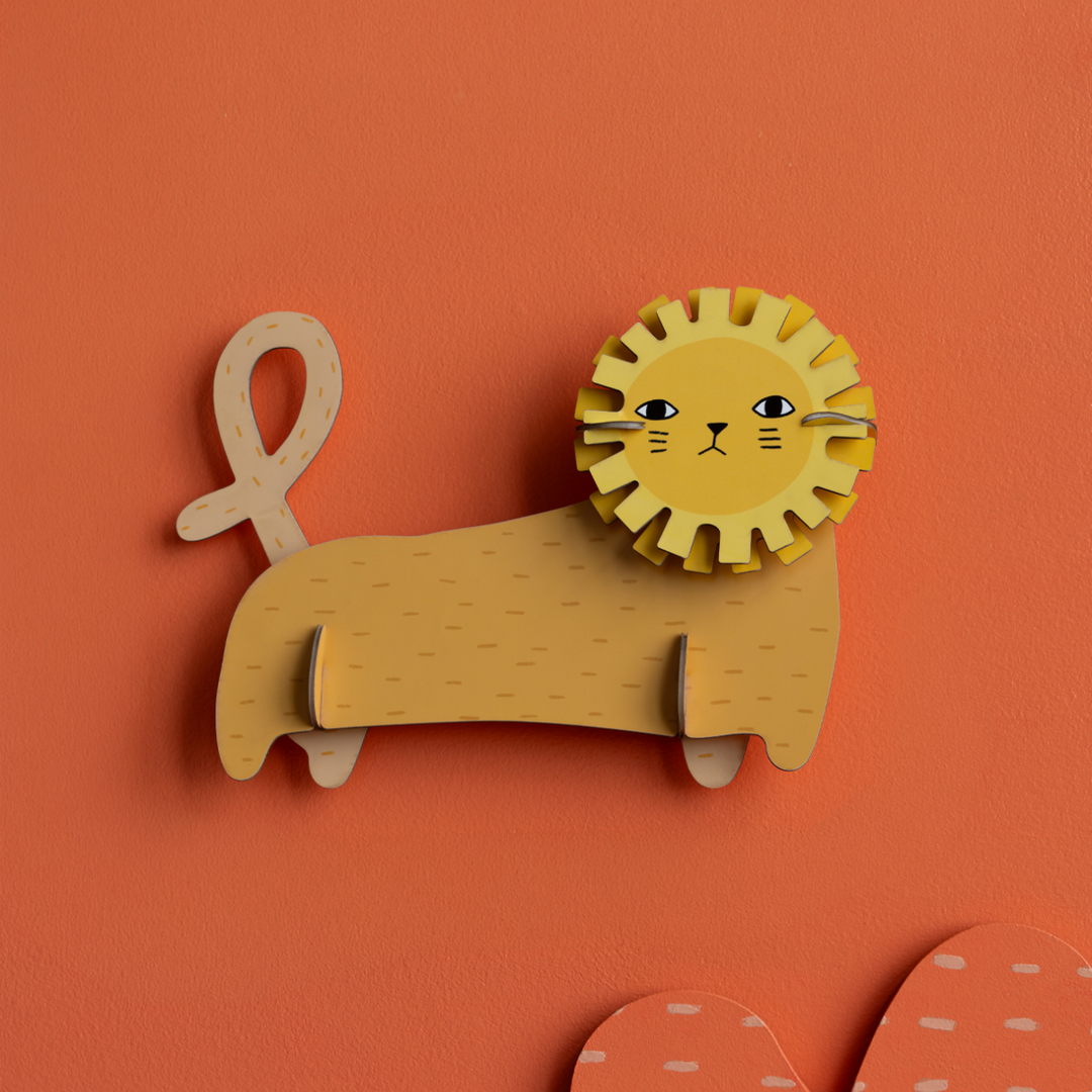 Donna Wilson Richie Lion 3D Model Kit