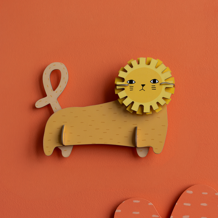 Donna Wilson Richie Lion 3D Model Kit