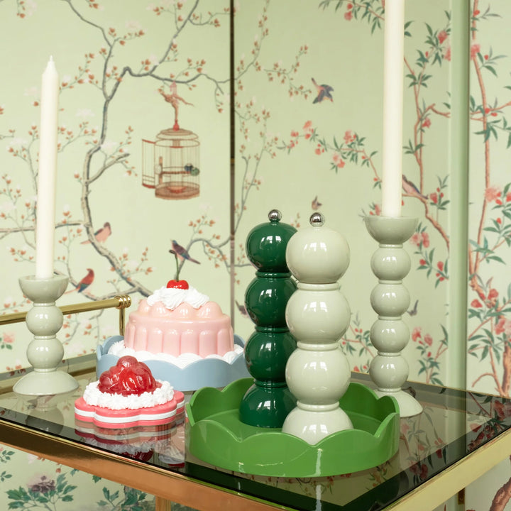 Addison Ross Bobbin Salt or Pepper Mill - Sage Green