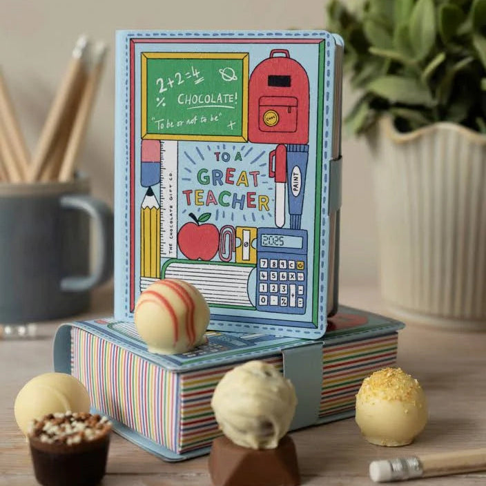 Great Teacher Chocolate Truffle Tin