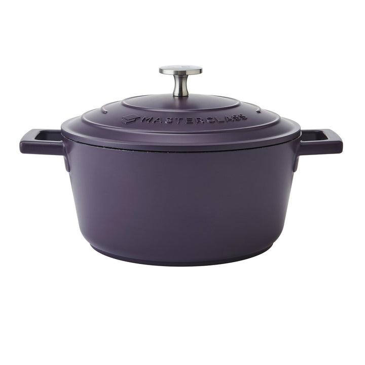 Cast Aluminium Purple Casserole Dish | 2.5L Capacity