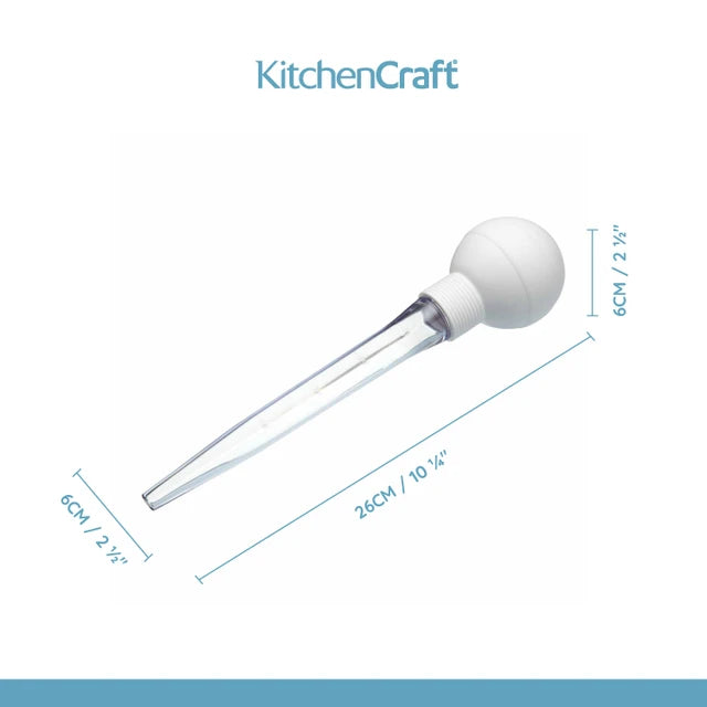 Acrylic Turkey Baster with Easy Read Markings