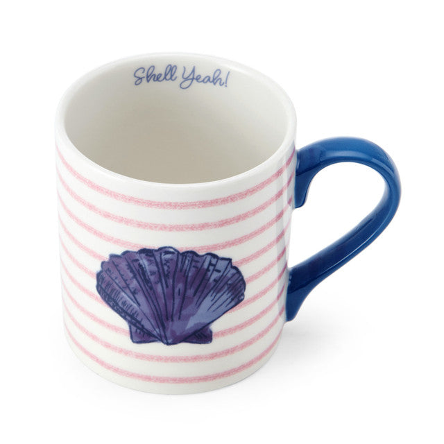 Seashell Porcelain Mug