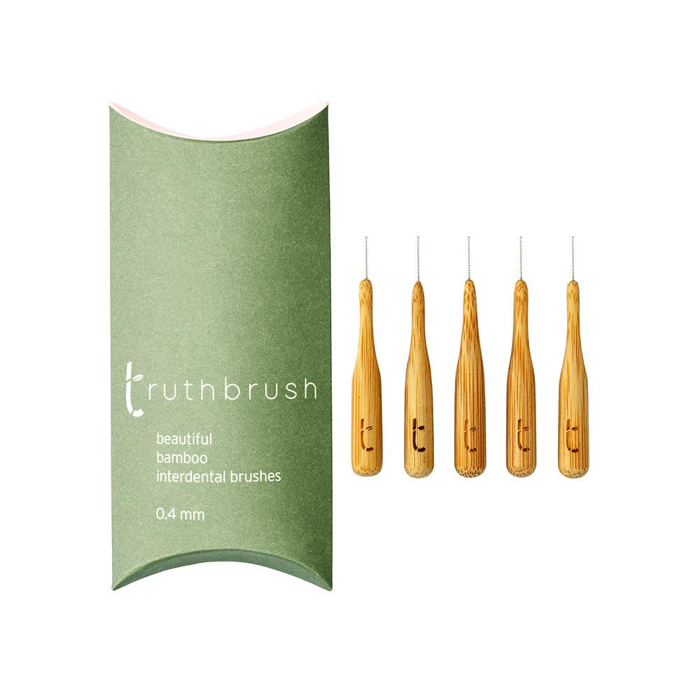 Bamboo Interdental Brushes 0.4mm