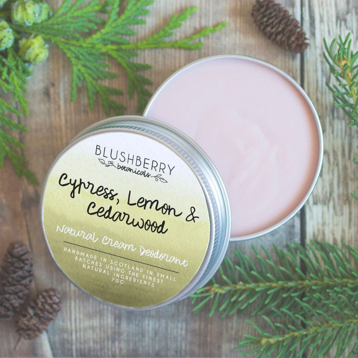 Cypress, Lemon & Cedarwood Deodorant