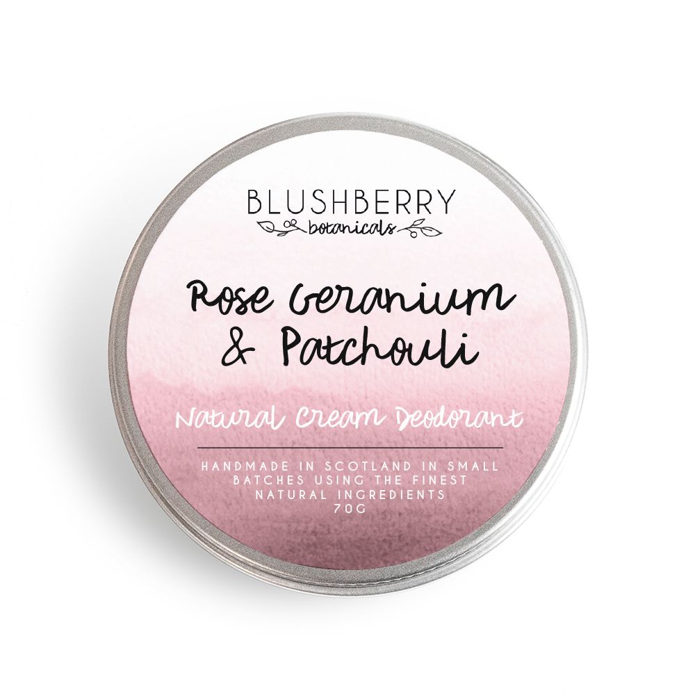 Rose Geranium & Patchouli Deodorant