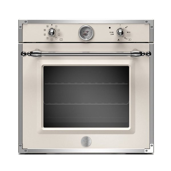 Bertazzoni heritage built in white oven