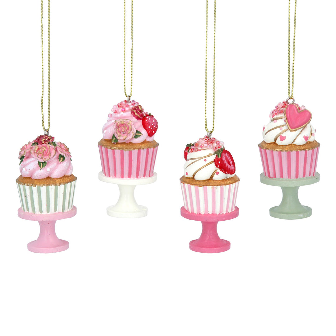 Christmas Cupcake Stand Baubles - 3 Styles
