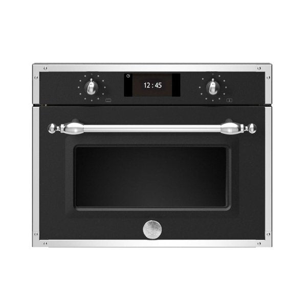 Bertazzoni Heritage combi-microwave oven in black