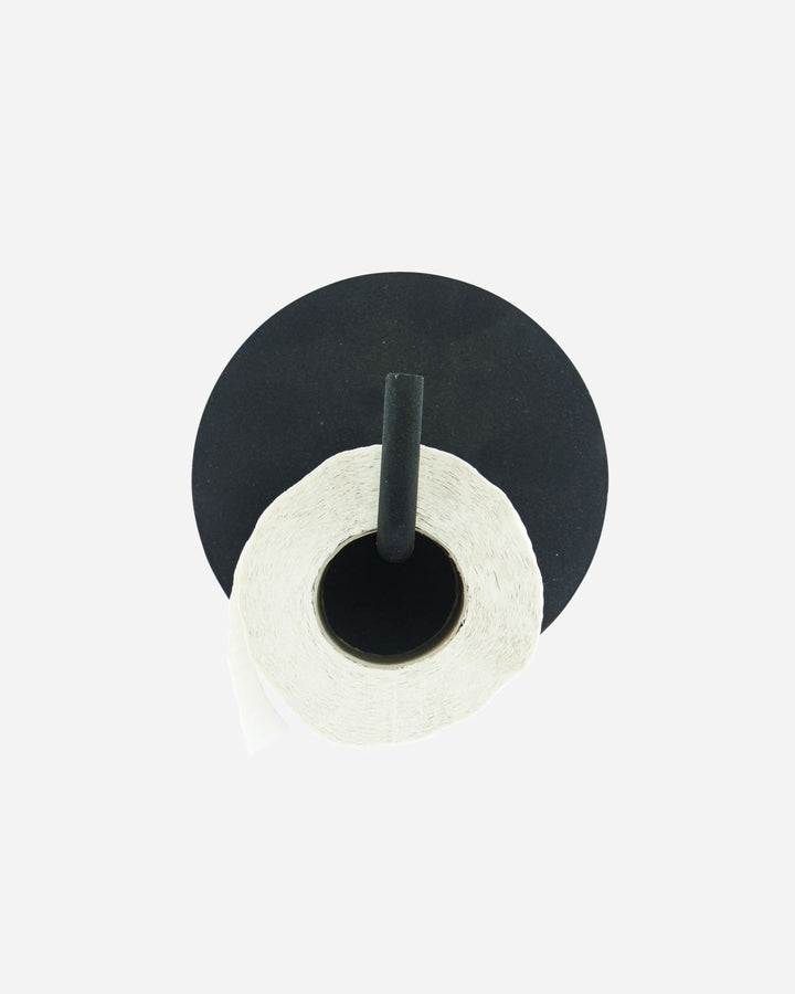 Toilet Paper Wall Bracket in Black