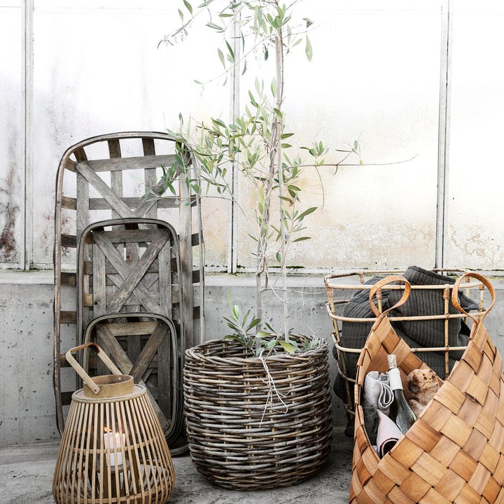 Conical Woven Baskets | Three Sizes