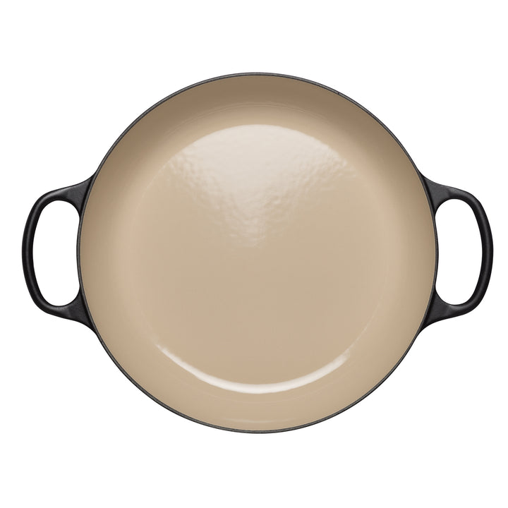 Le Creuset Signature Cast Iron Shallow Casserole - Satin Black