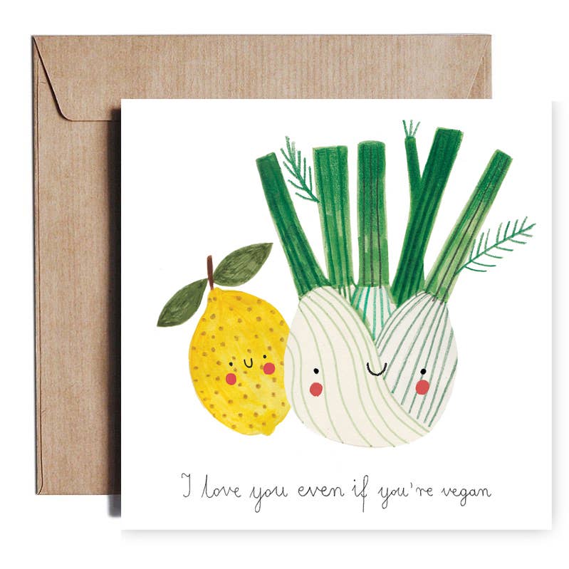 Vegan Love Card