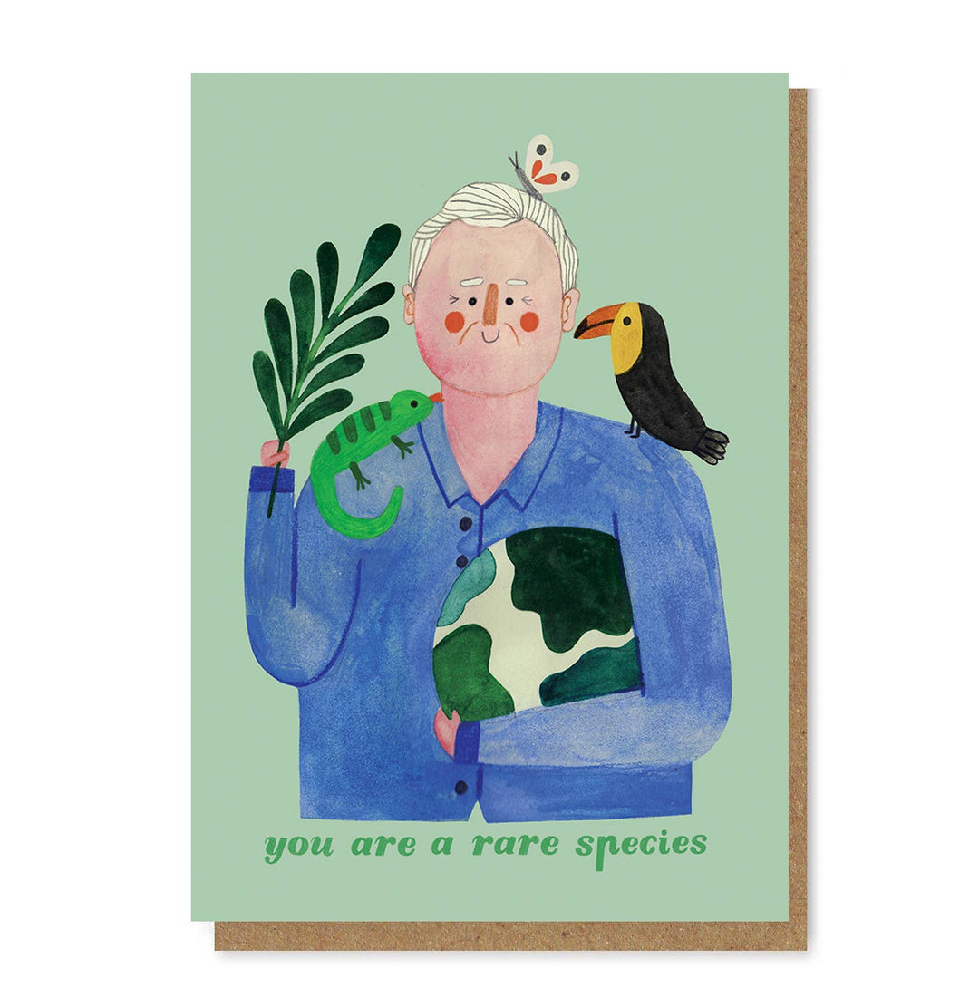 Sir David Attenborough Card