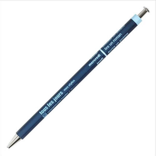 Ballpoint day pens blue