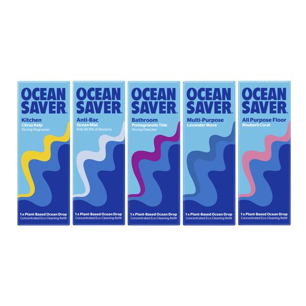 Ocean Saver Refill Drops - Choice of Cleaners
