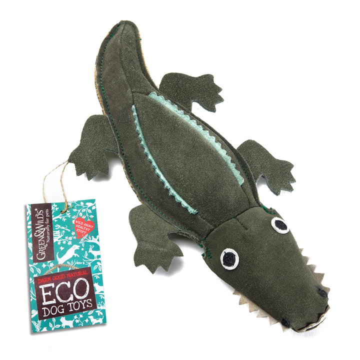 Colin Crocodile Eco Dog Toy