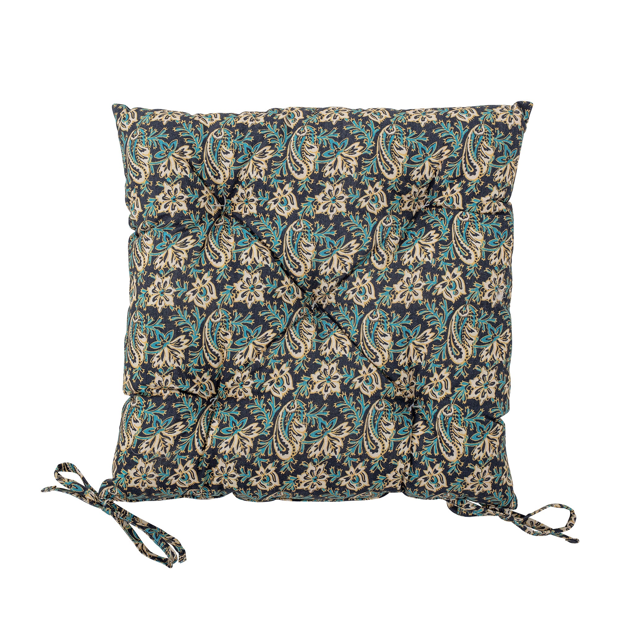 Bloomingville Abiha Seat Cushion in Blue Tones Decorative