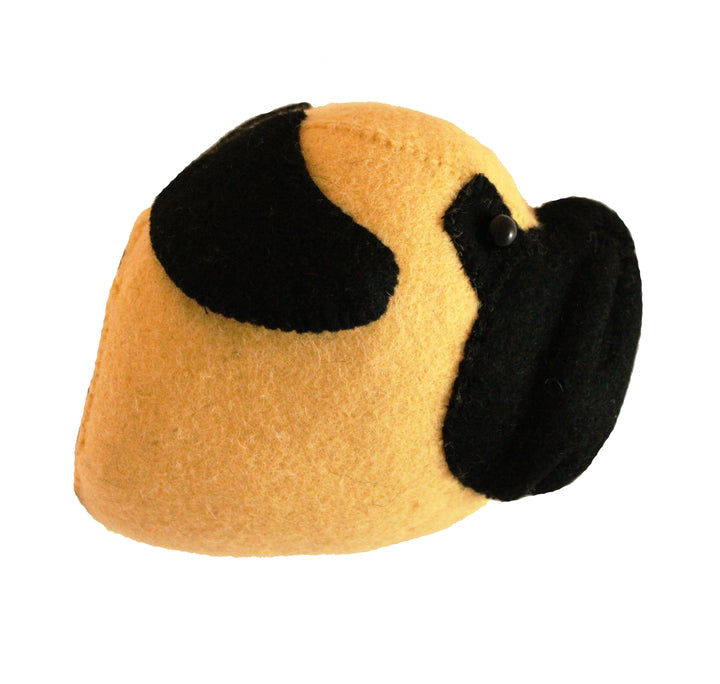 Pug Head Wall Decoration - SLIGHT FAULT