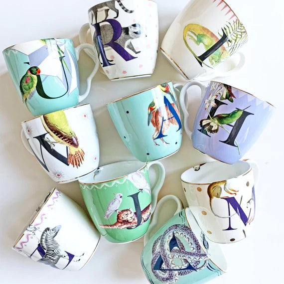 Animal Alphabet Mugs