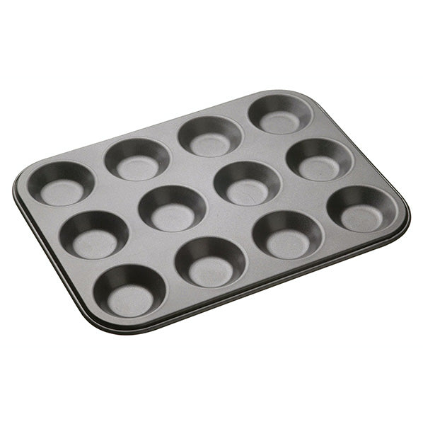 Non-Stick 12 Hole Shallow Tray