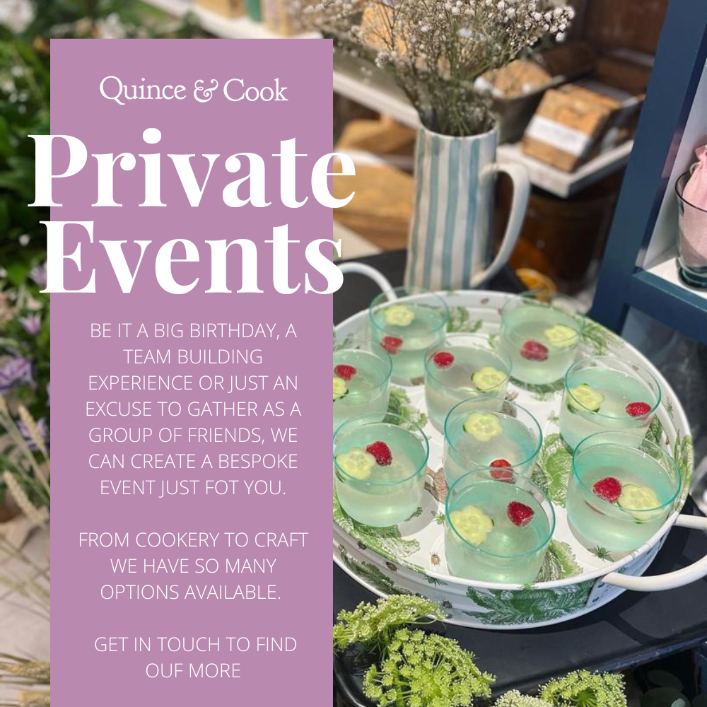 Private Events at Quince & Cook