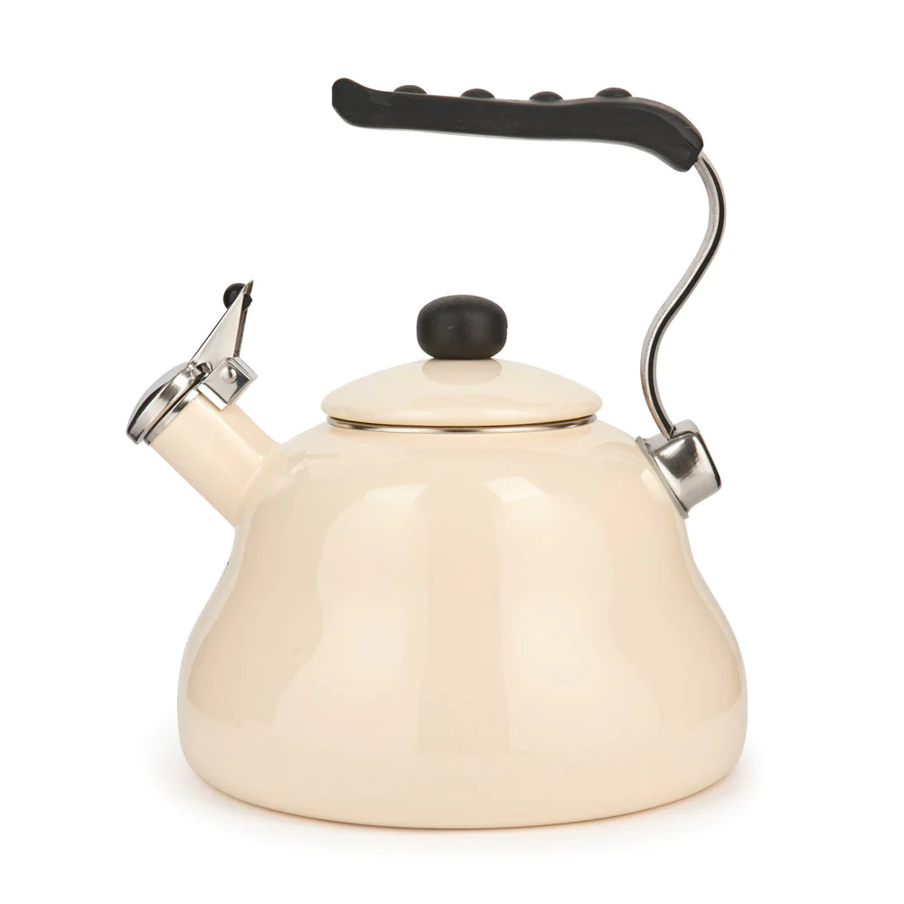 La Cafeti re Whistling Kettle In Cream Kitchen Accessories and