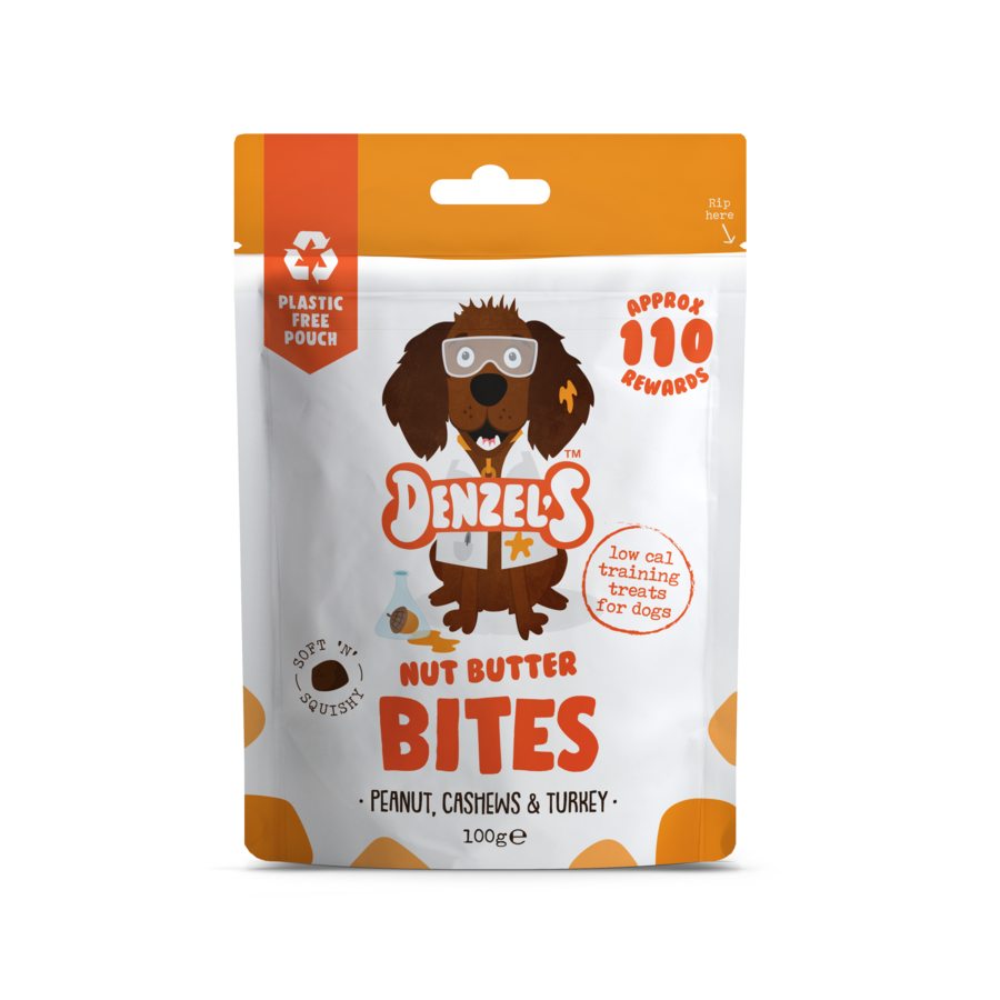 Denzel's Dog Bite Treats - Nut Butter
