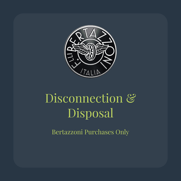Bertazzoni Disconnection & Disposal