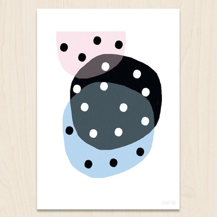 Dotty Circles Print - Quince Living 