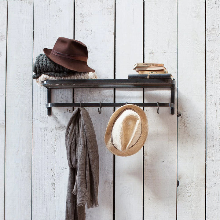 Farringdon Luggage Shelf with Hooks