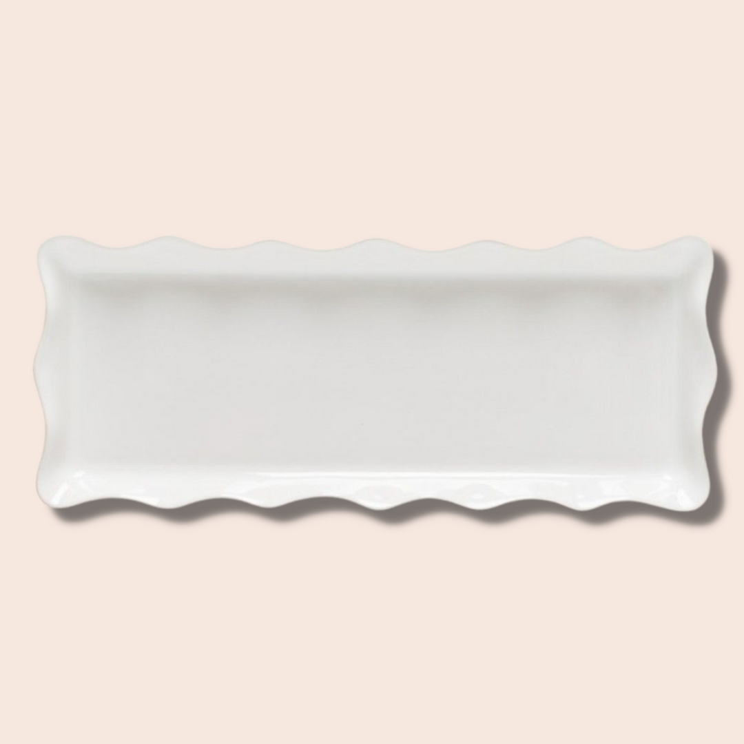 Frill Rectangular Serving Tray